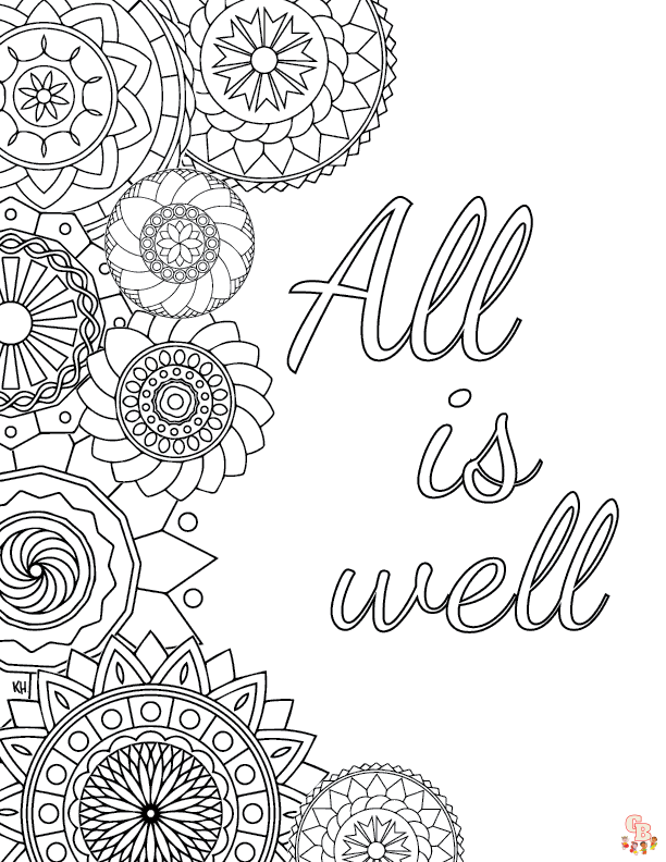 Mindfulness coloring pages a relaxing way to unwind