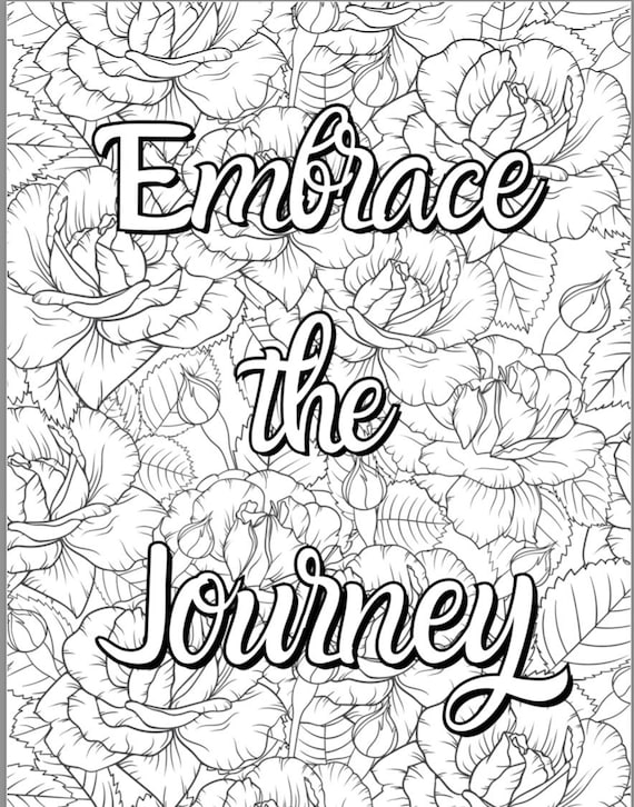 Adult coloring pages self care coloring pages motivational printable download