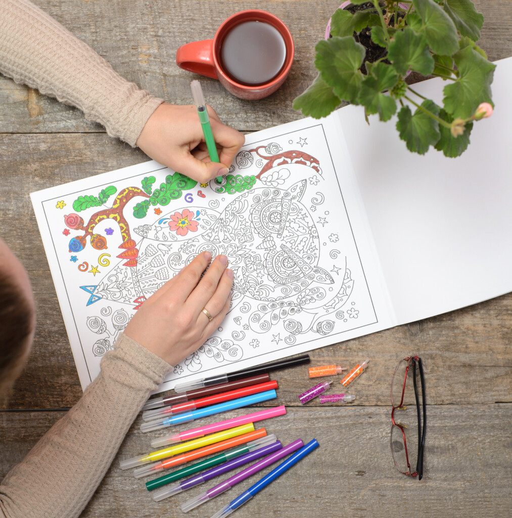 Types of adult coloring pages a world of relaxation