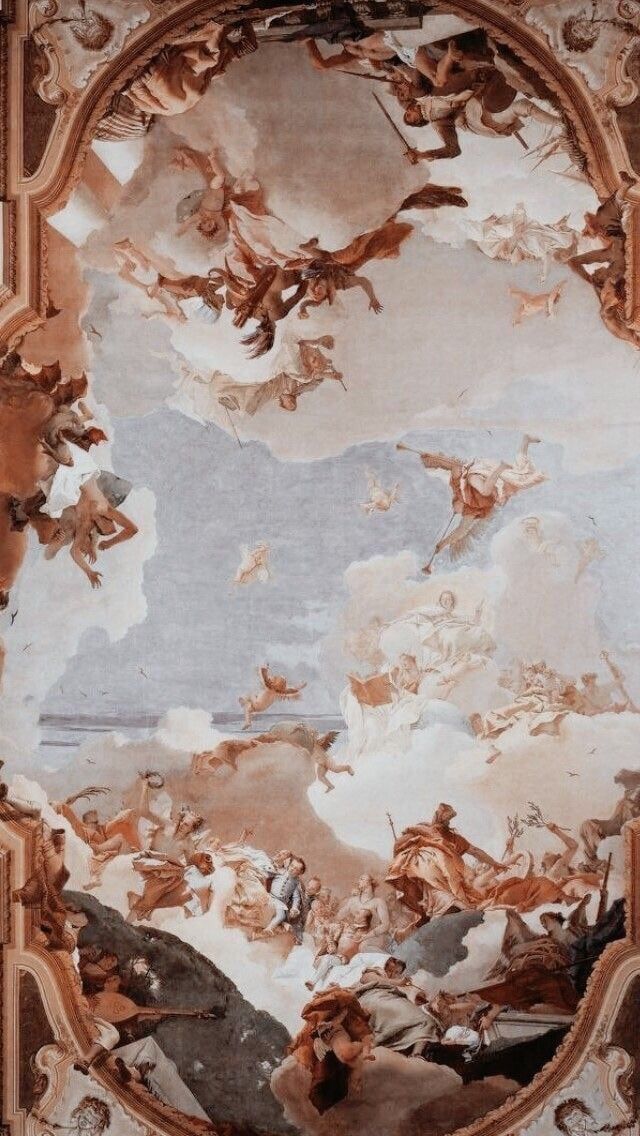 Renaissance art wallpaper aesthetic painting angel wallpaper renaissance art