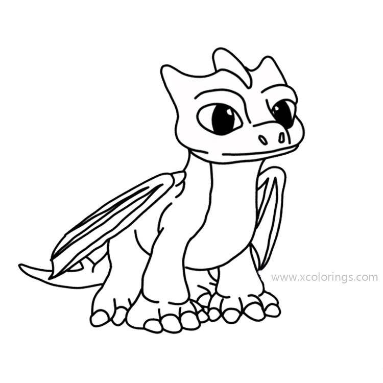 Summer from dragons rescue riders coloring pages
