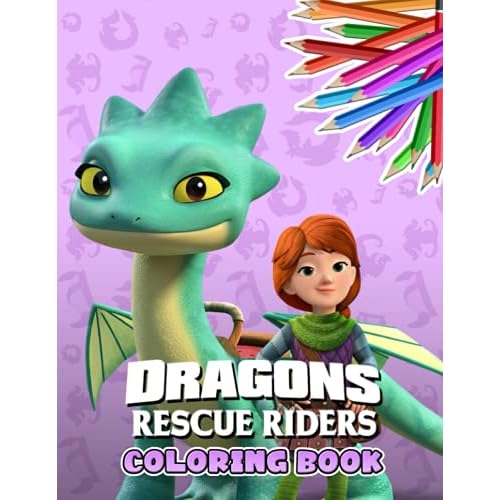 Dragons rescue riders coloring book an azing morocco