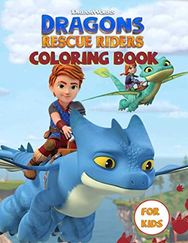 Buy dragons rescue riders coloring book for kids an enjoyable coloring book for kids with many hand