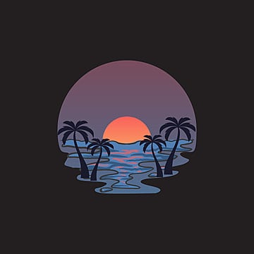 Retro beach vector art hd images free download on