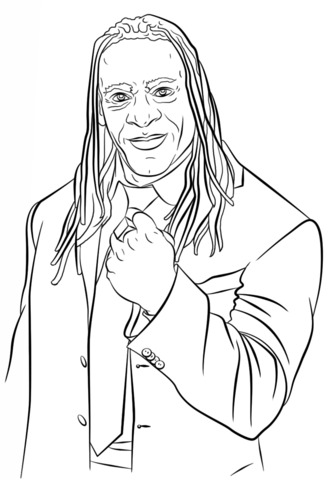 Booker t coloring page free printable coloring pages