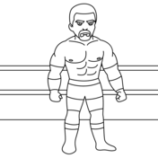 Wwe coloring pages free coloring pages