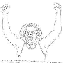 Rey mysterio coloring pages