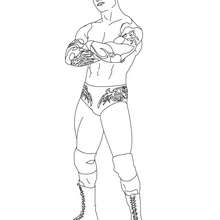 Wrestler rey misterio coloring pages
