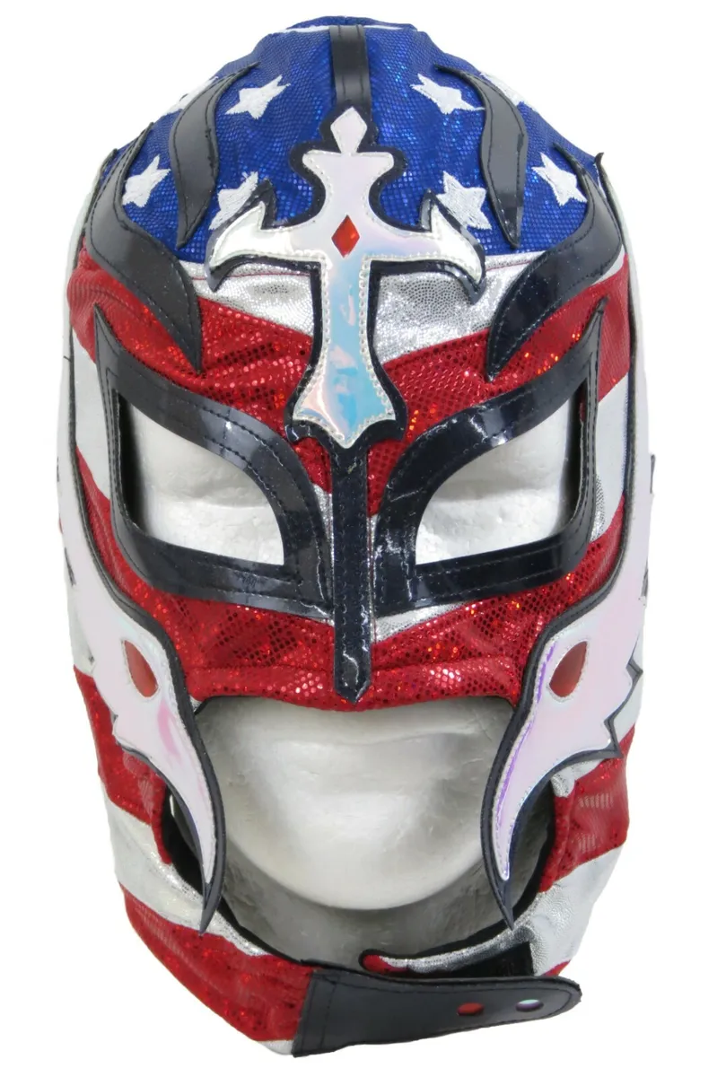 Pro grade mexican luchador lucha libre lycra mask rey mysterio usa