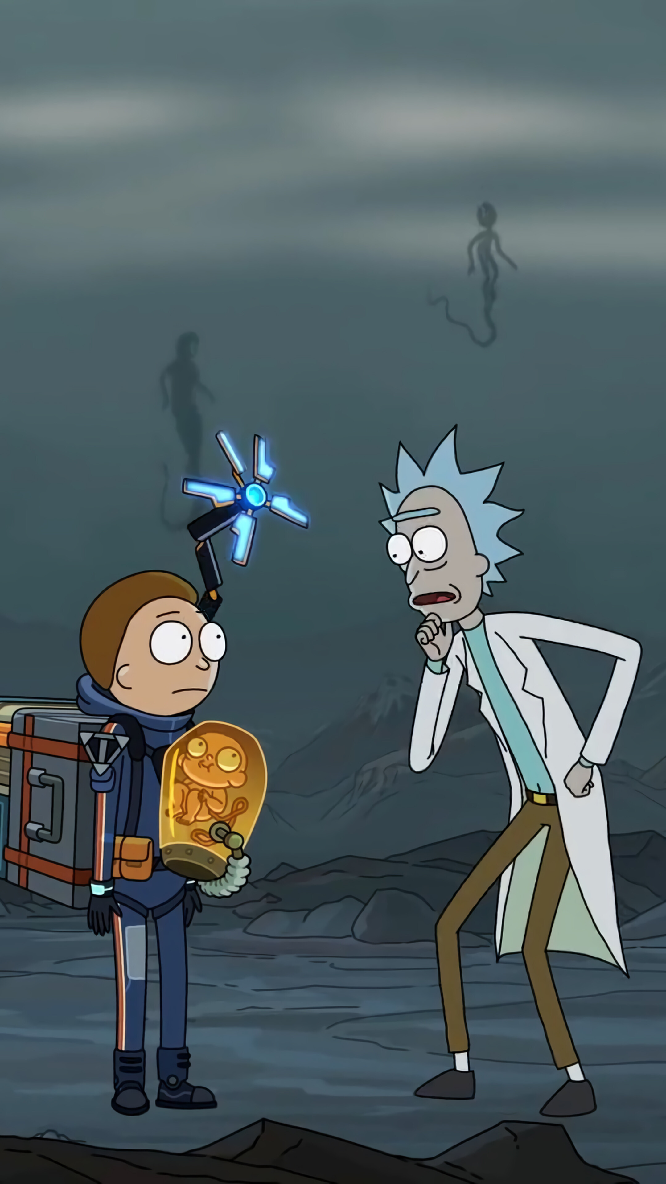 Death stranding rick and morty k