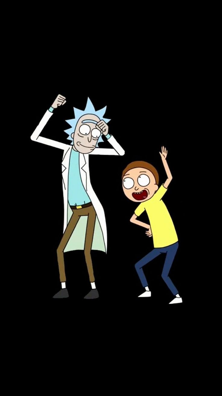 Cool rick and morty iphone wallpaper