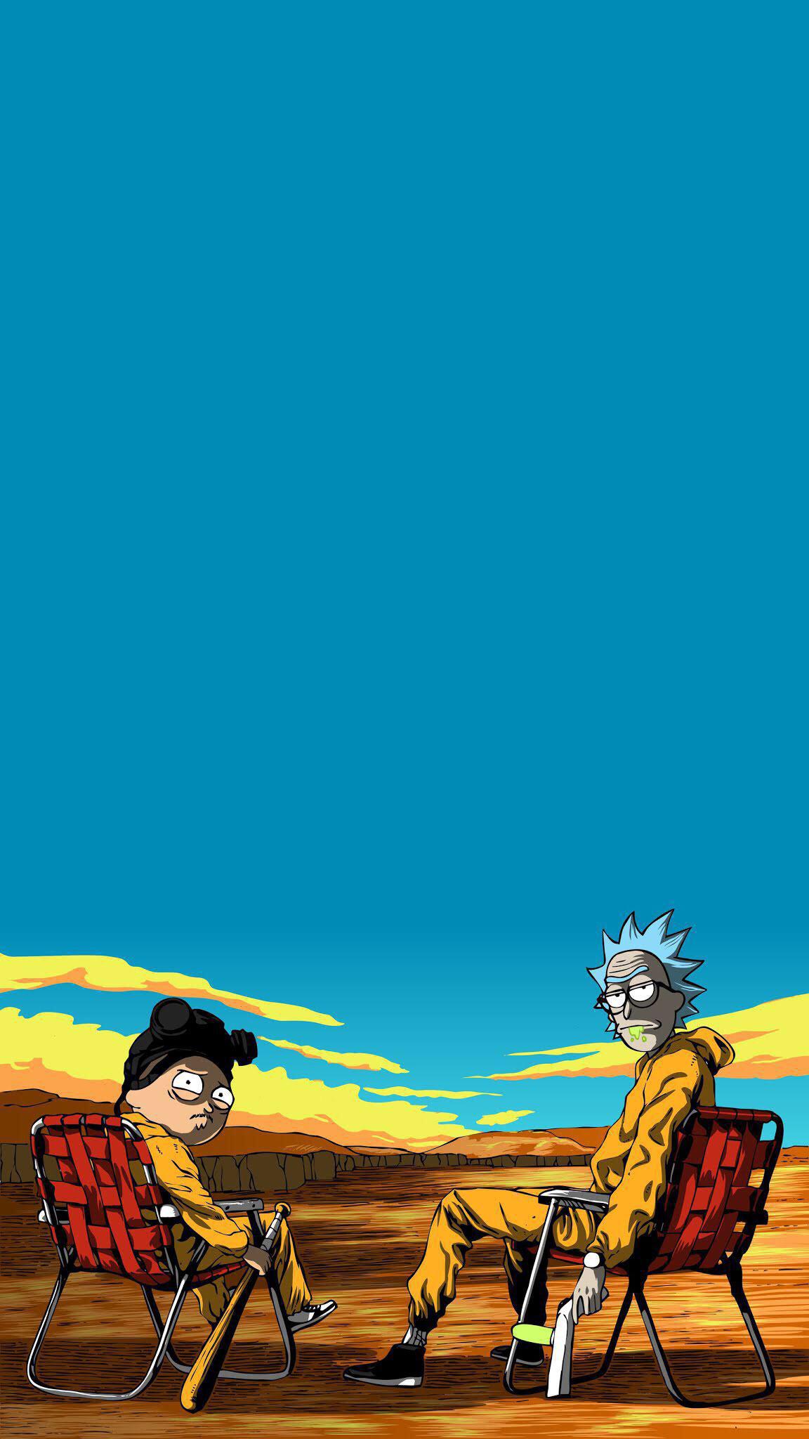Rick and morty riphonewallpapers