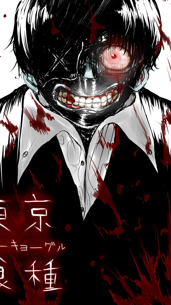 Tokyo ghoul fanart wallpaper for iphone pro max x