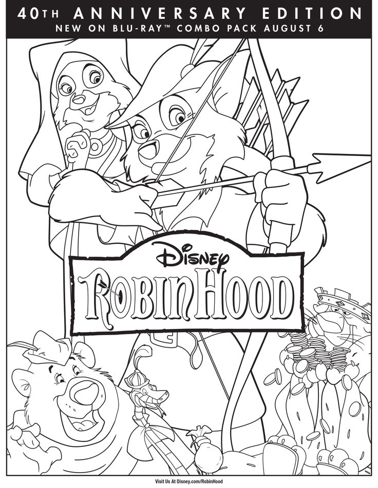 Robin hood disney movies disney coloring pages robin hood disney disney princess coloring pages