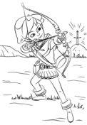 Robin hood coloring pages free printable pictures