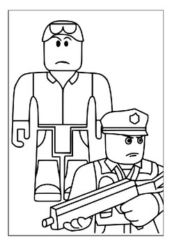 Dive into roblox universe printable roblox coloring pages collection for kids