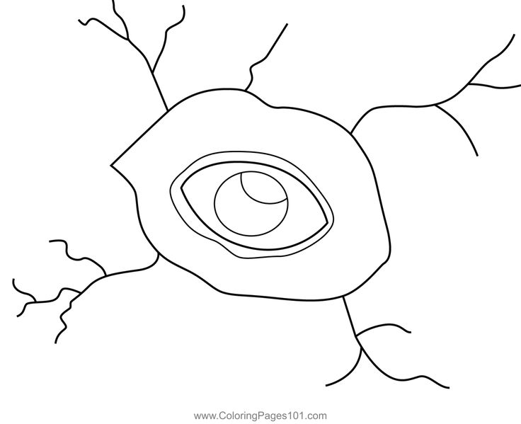 One of seeks eyes doors roblox coloring page coloring pages for kids printable coloring pages coloring pages
