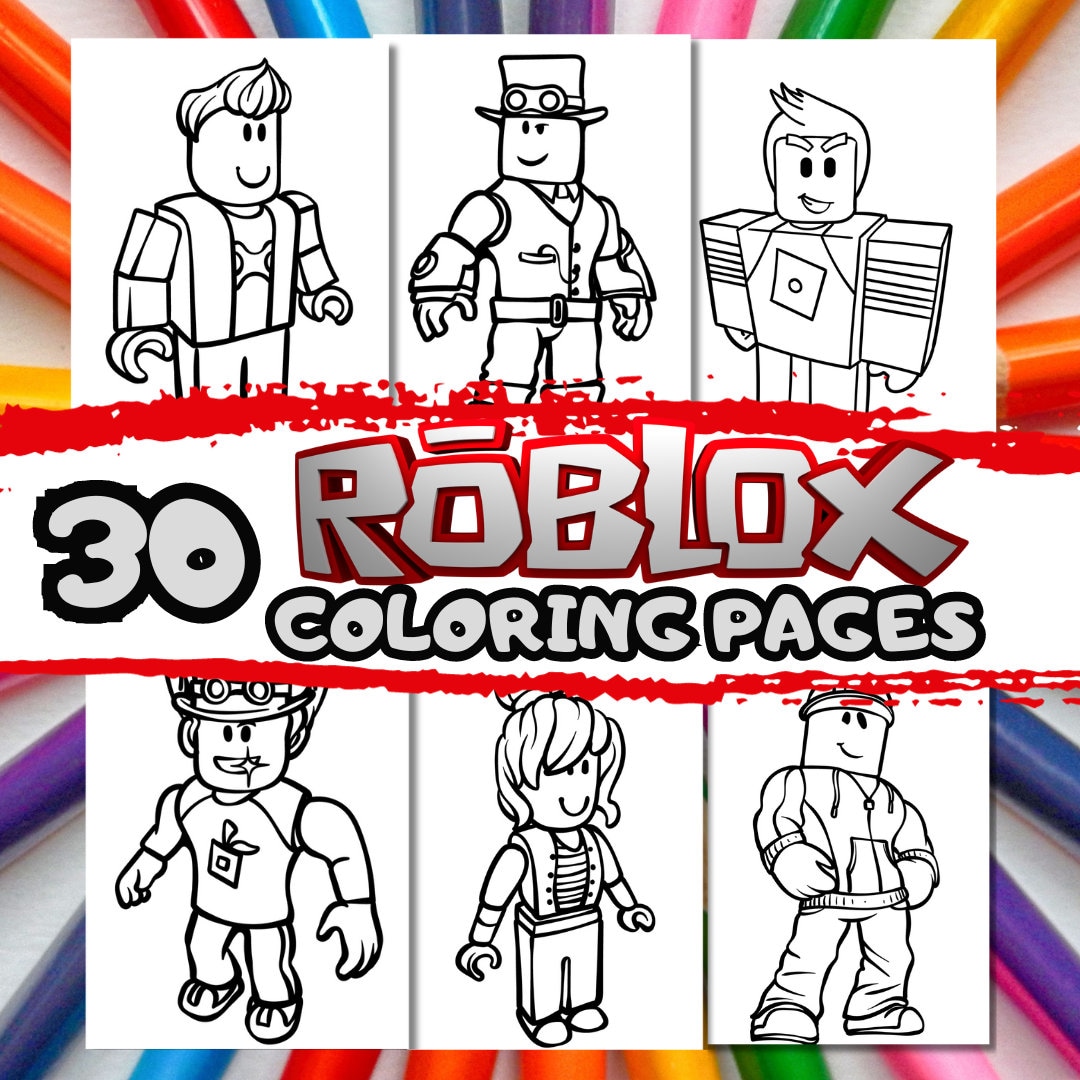 Roblox coloring pages coloring pages a format for childrens creativity kid coloring pages printable coloring pages