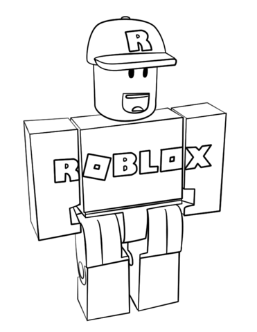 Roblox coloring pages free coloring pages