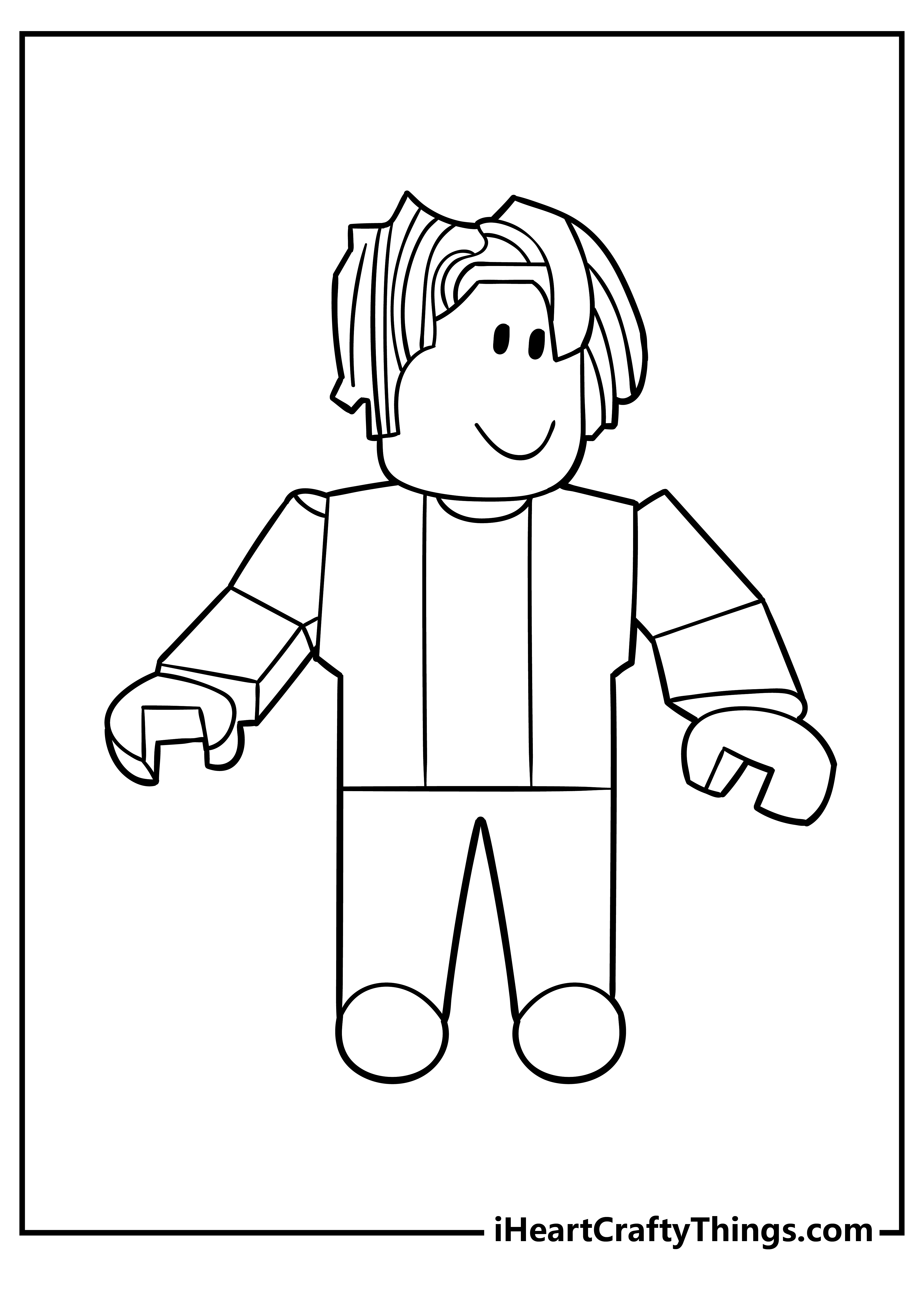 Roblox coloring pages coloring pages for boys coloring pages cute doodles drawings
