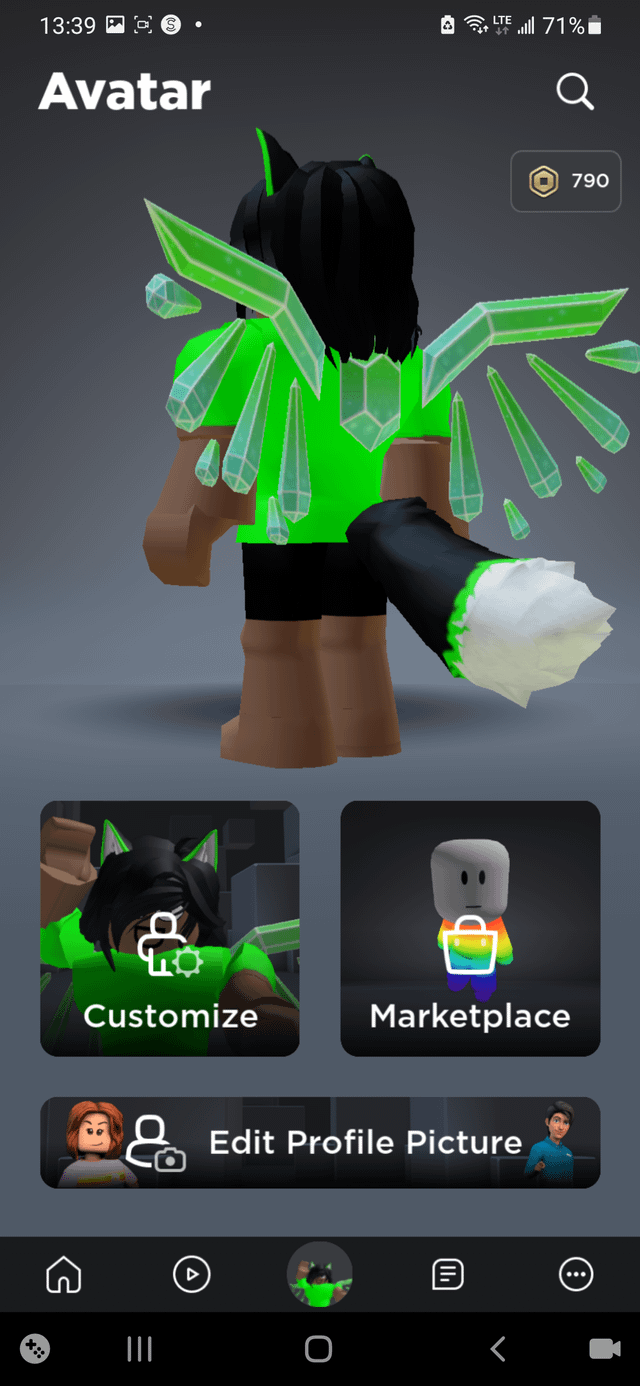 Im trying to make my avatar closer to my oc where can i find ears and a tail of or close to the same color rrobloxavatars