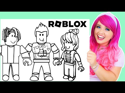 Coloring roblox avatars coloring pages prisacolor arkers