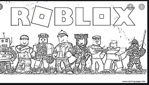 Roblox colouring pages coloring pages colouring pages roblox