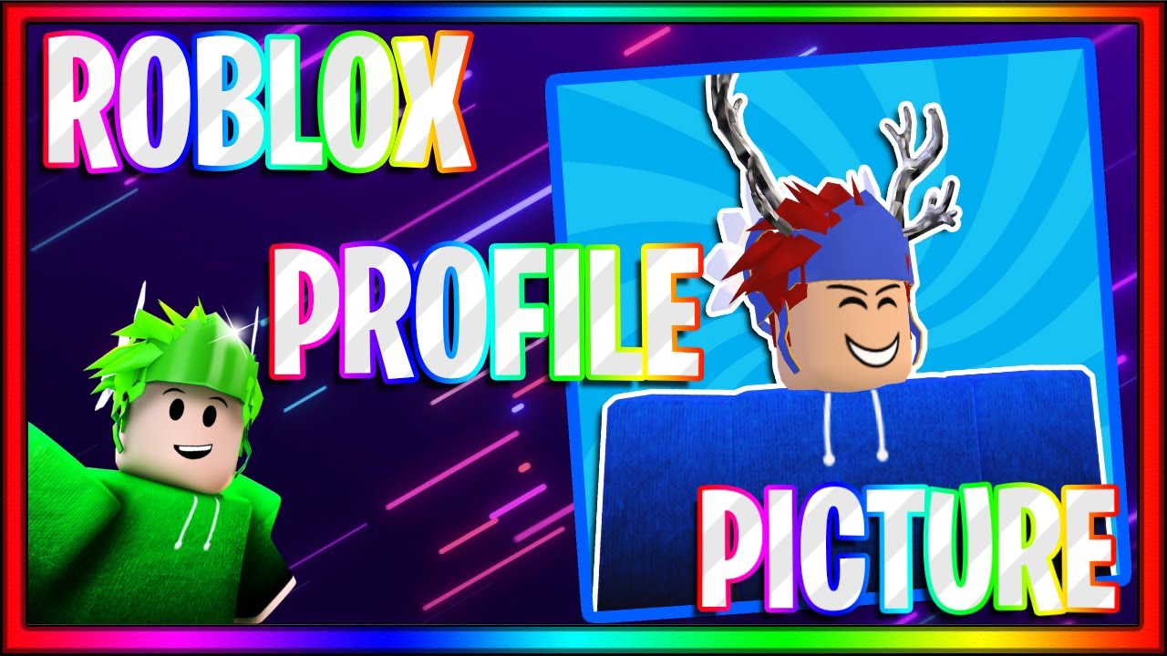 Simple how to create a free roblox profile picture