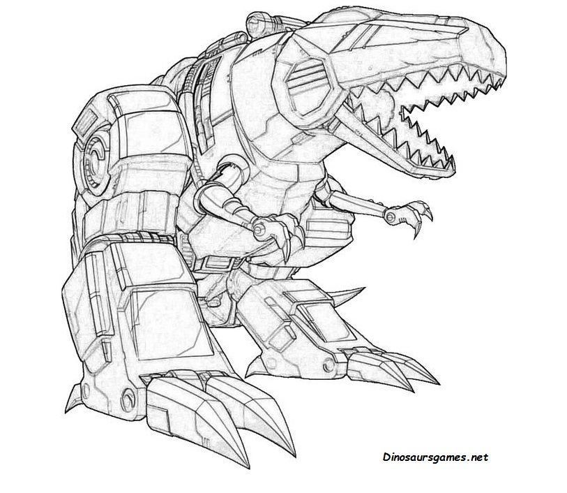 Dino robot coloring page dinosaur coloring pages transformers coloring pages coloring pages