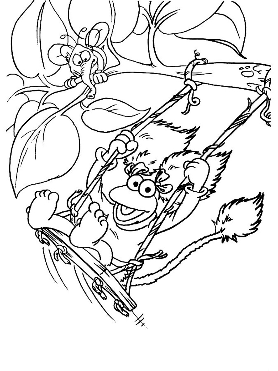 Fraggle rock coloring pages