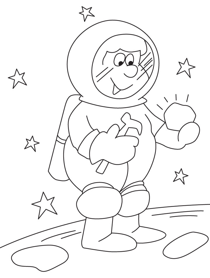 Astronauts examine the rock coloring pages download free astronauts examine the rock coloring pages for kids best coloring pages