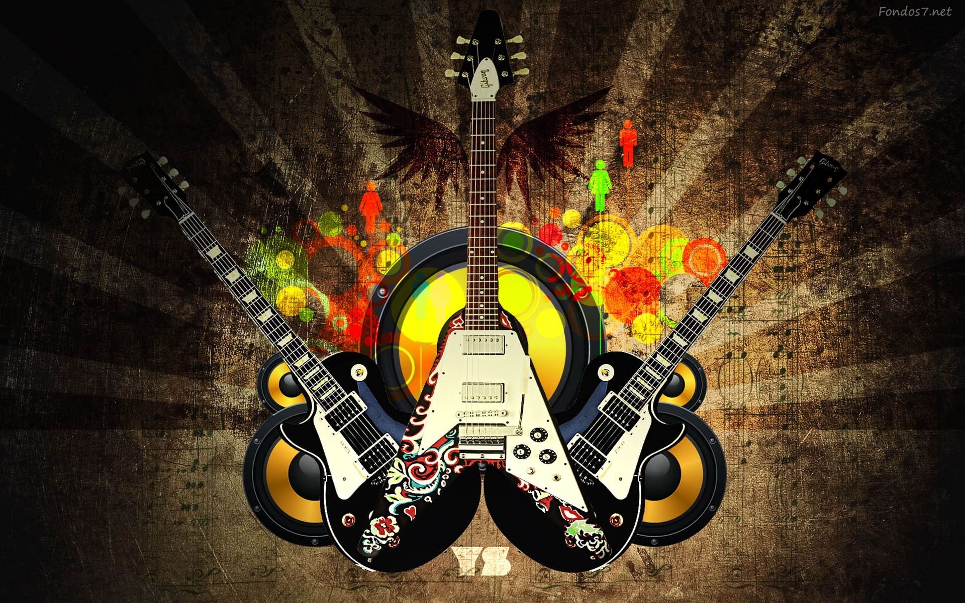Rock guitar wallpapers
