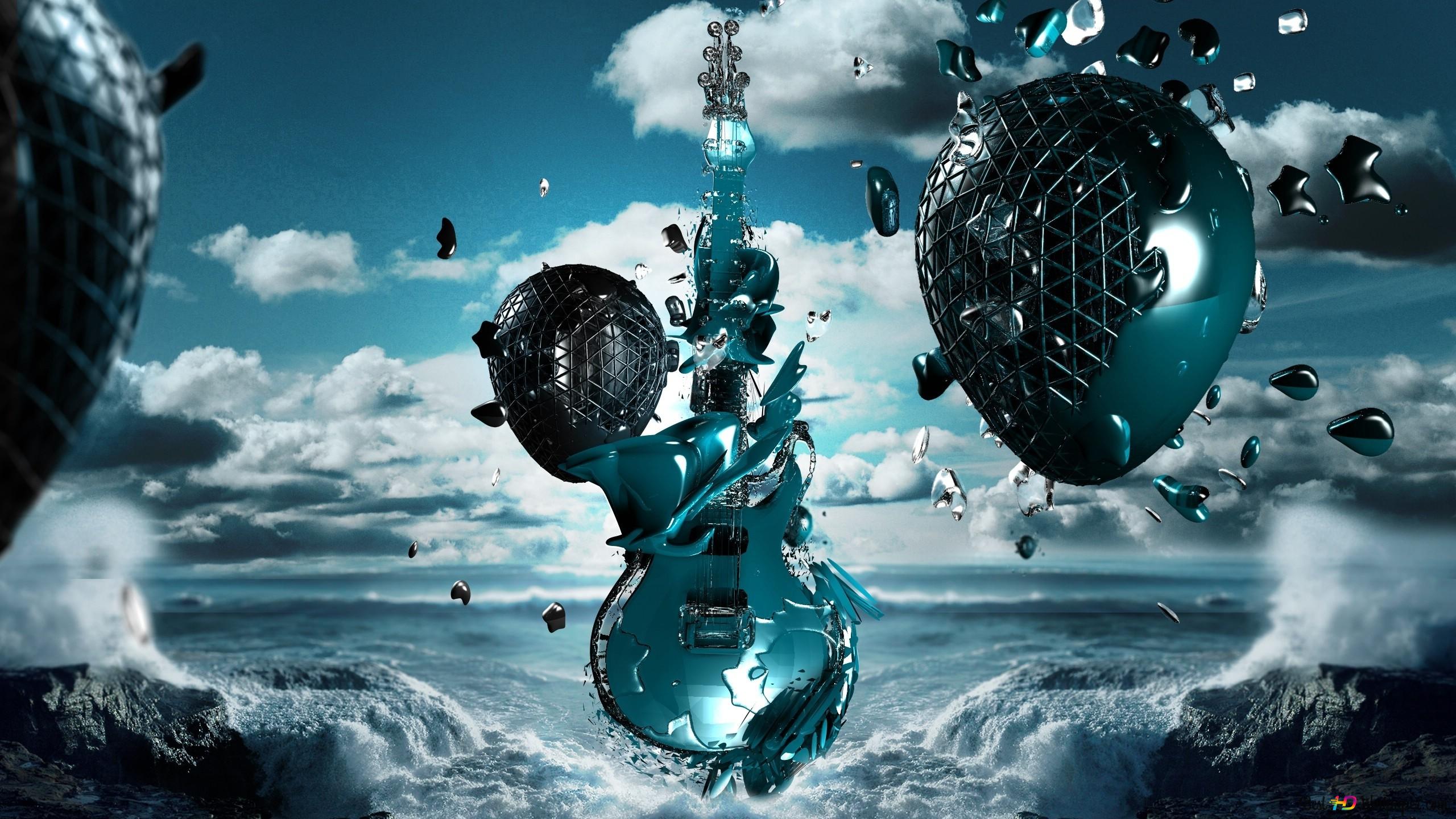Rock music guitar k wallpaper download