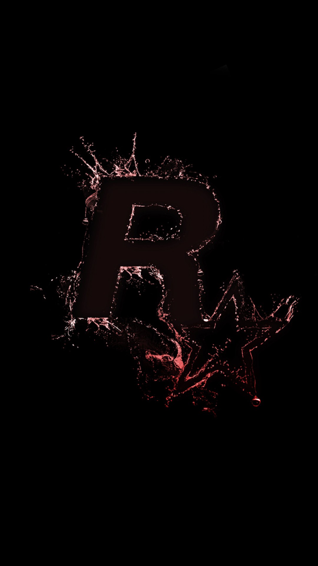 Retro rockstar games logo for desktop and mobiles iphone s plus
