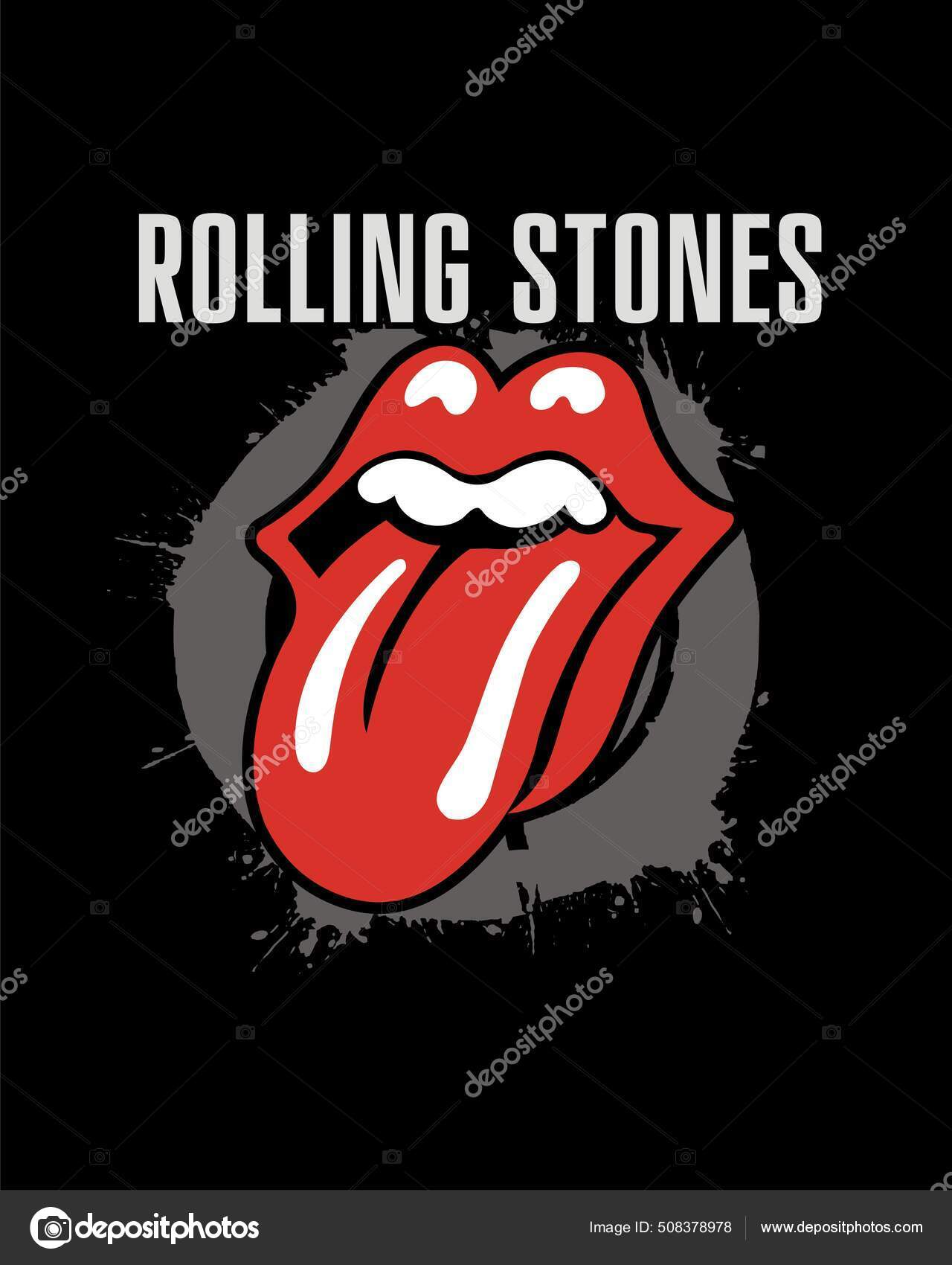 The rolling stones vector art stock images