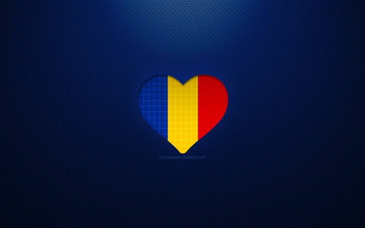 Download wallpapers i love romania k europe blue dotted background romanian flag heart romania favorite countries love romania romanian flag for desktop free pictures for desktop free
