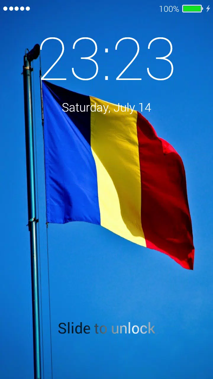 Flag of romania lock screen wallpaper apk pour android tãlãcharger