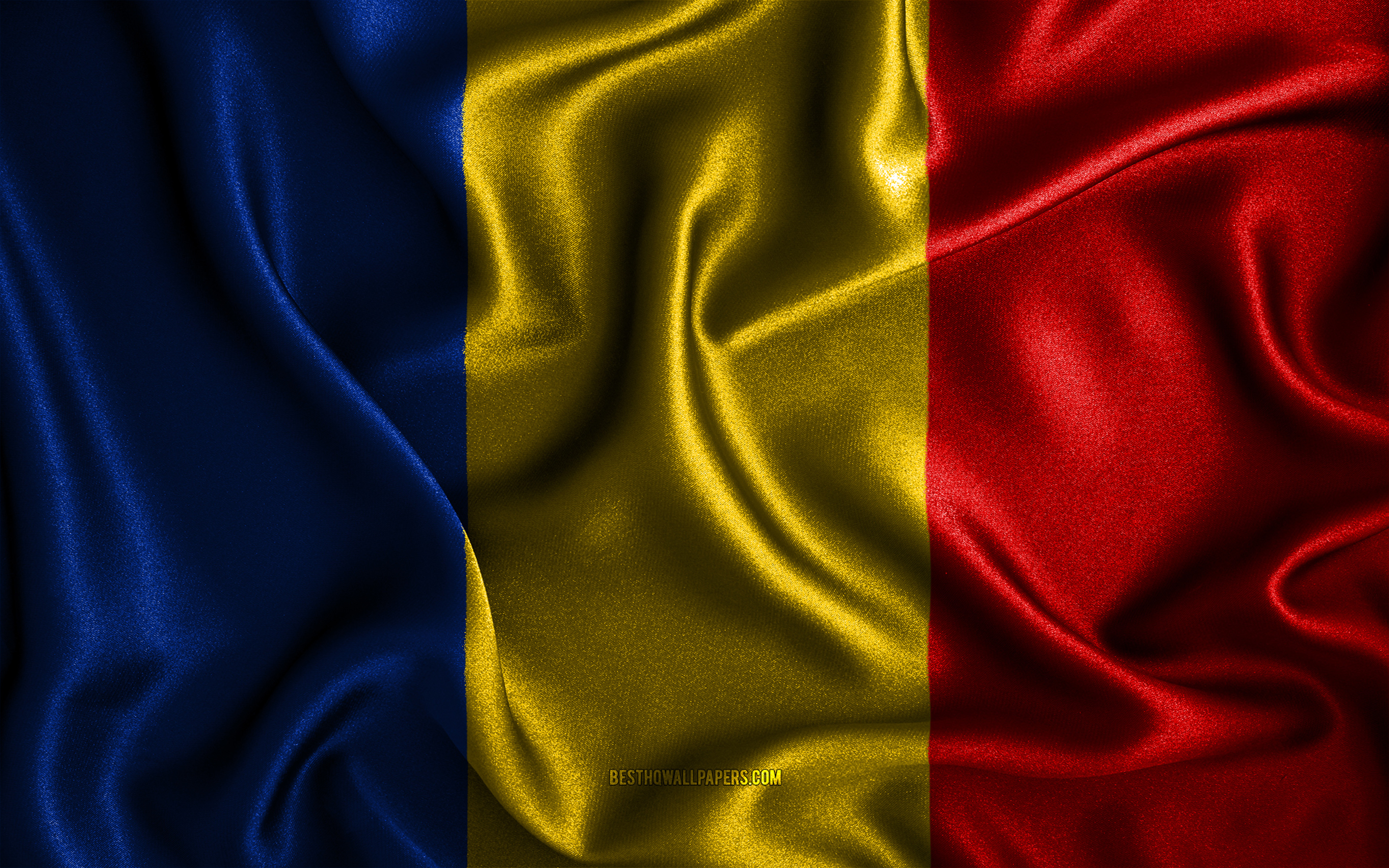 Download wallpapers romanian flag k silk wavy flags european countries national symbols flag of romania fabric flags romania flag d art romania europe romania d flag for desktop with resolution x high