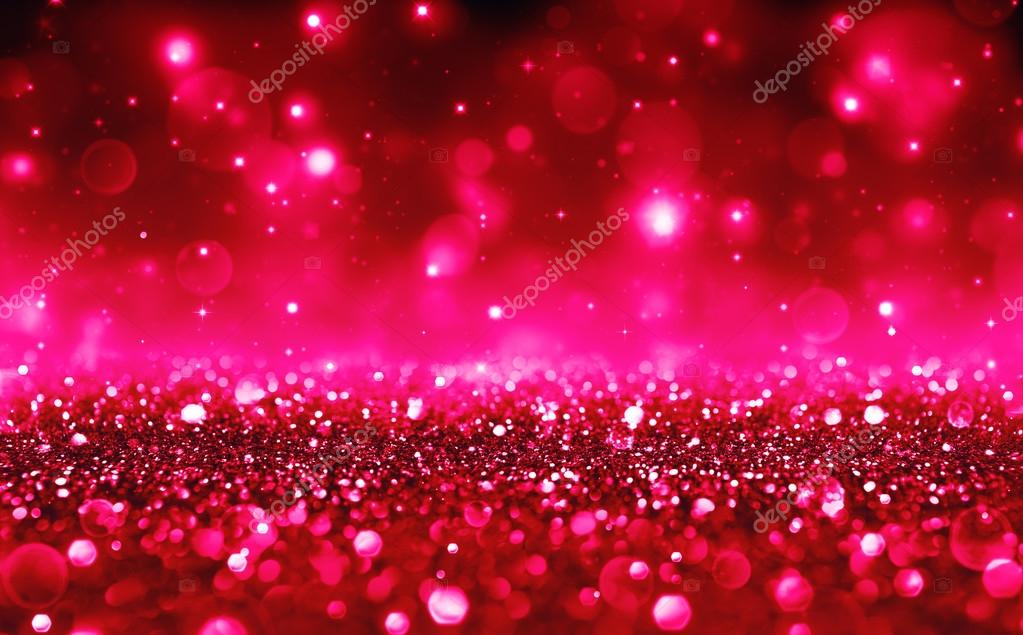 Romantic background with red bokeh for valentines day and christmas stock photo by rfphoto