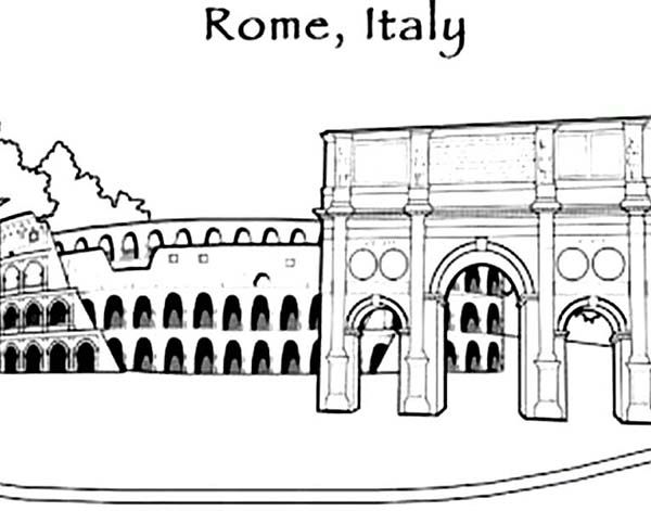 The remains of colosseum from ancient rome coloring page roma antiga impãrio romano imagens d para celular