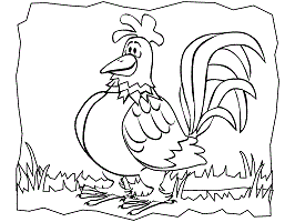 Rooster coloring pages and printable activities