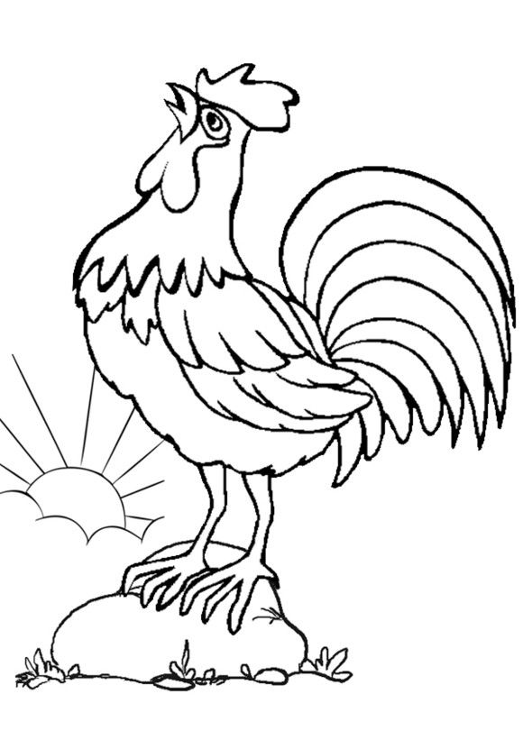 Color me farm coloring pages chicken coloring pages farm animal coloring pages
