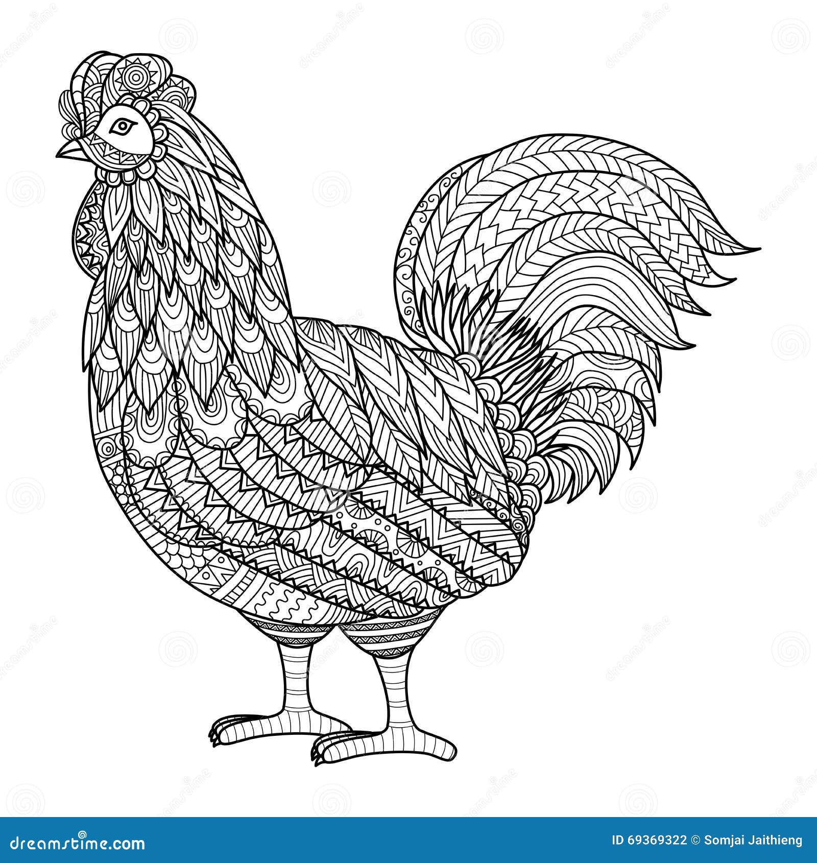 Coloring book pages chicken stock illustrations â coloring book pages chicken stock illustrations vectors clipart