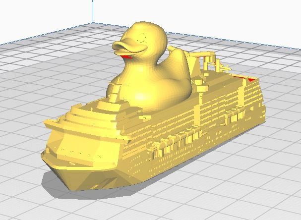 D printed cruise duck qty