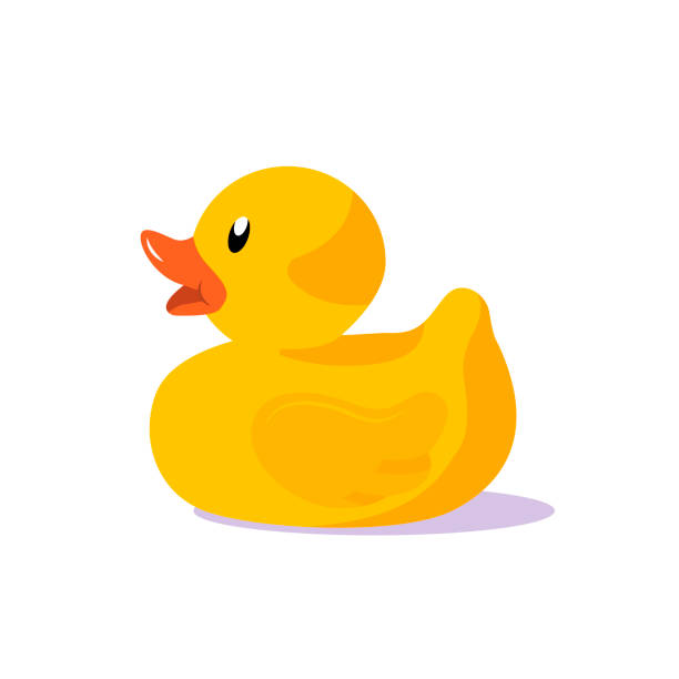 Rubber duck stock illustrations royalty