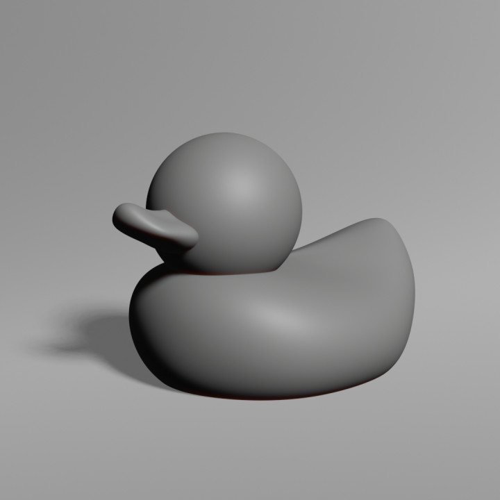 D printable rubber duck by melanthios