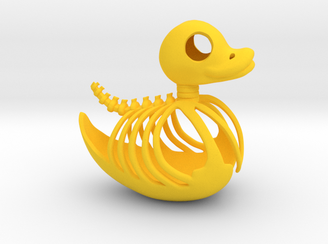 Rubber ducky skeleton baxrja by lunasead