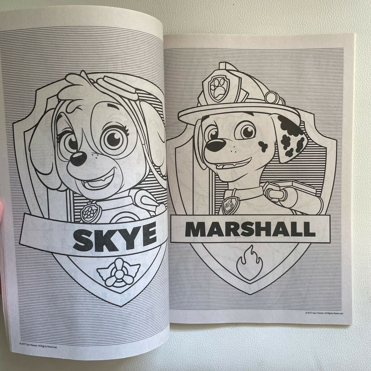 Paw patrol jumbo coloring book new top pups marshall chase rubble licensed kids