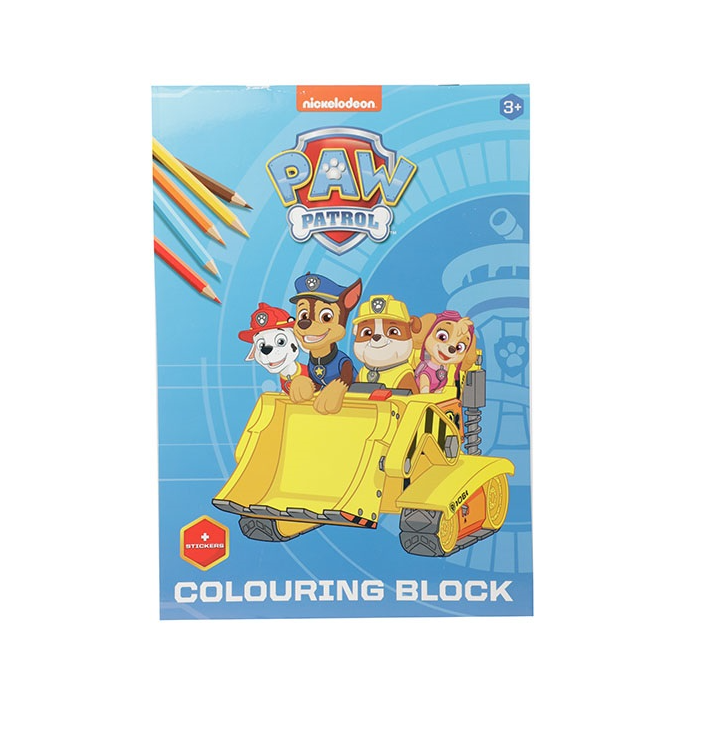Paw patrol coloring book pages