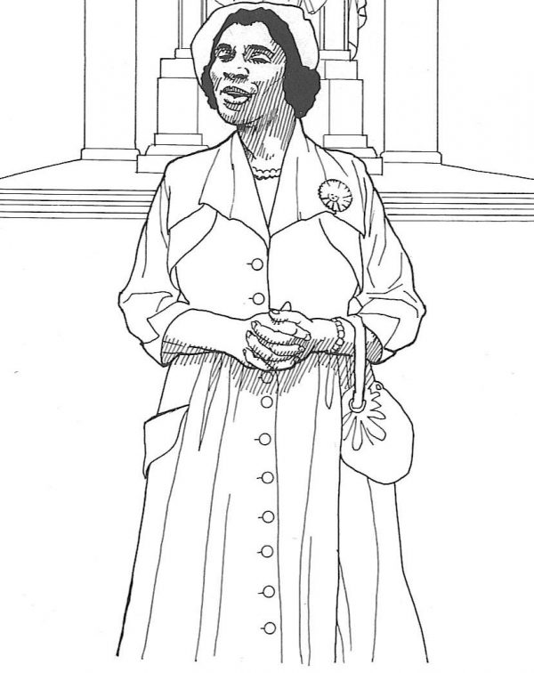 Women black history coloring pages